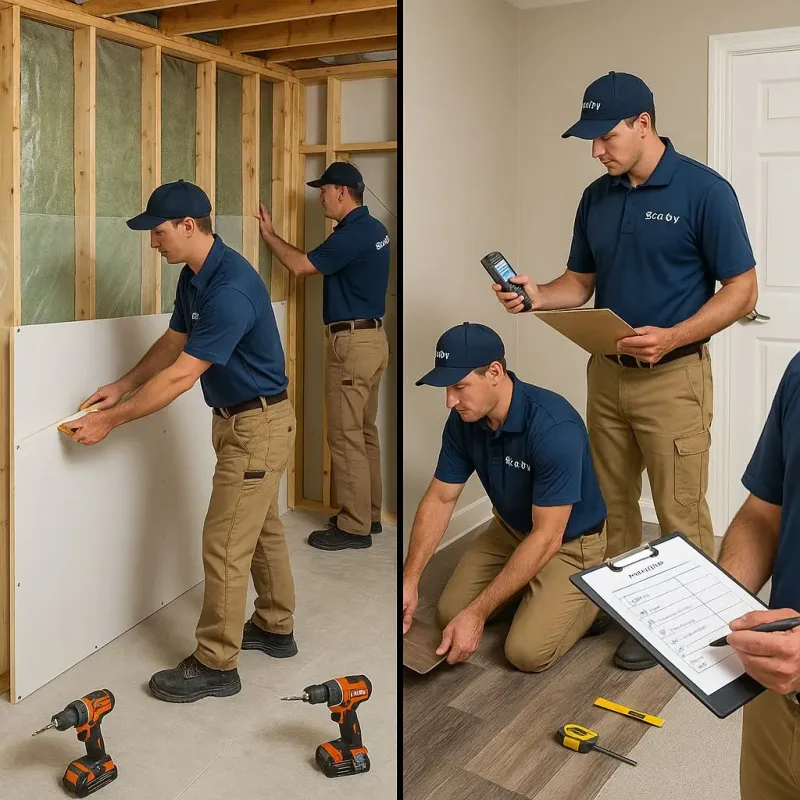 Repairs and Reconstruction process in Belhaven, NC